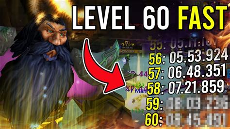 SoD Phase 4: Get to level 60 in RECORD TIME .